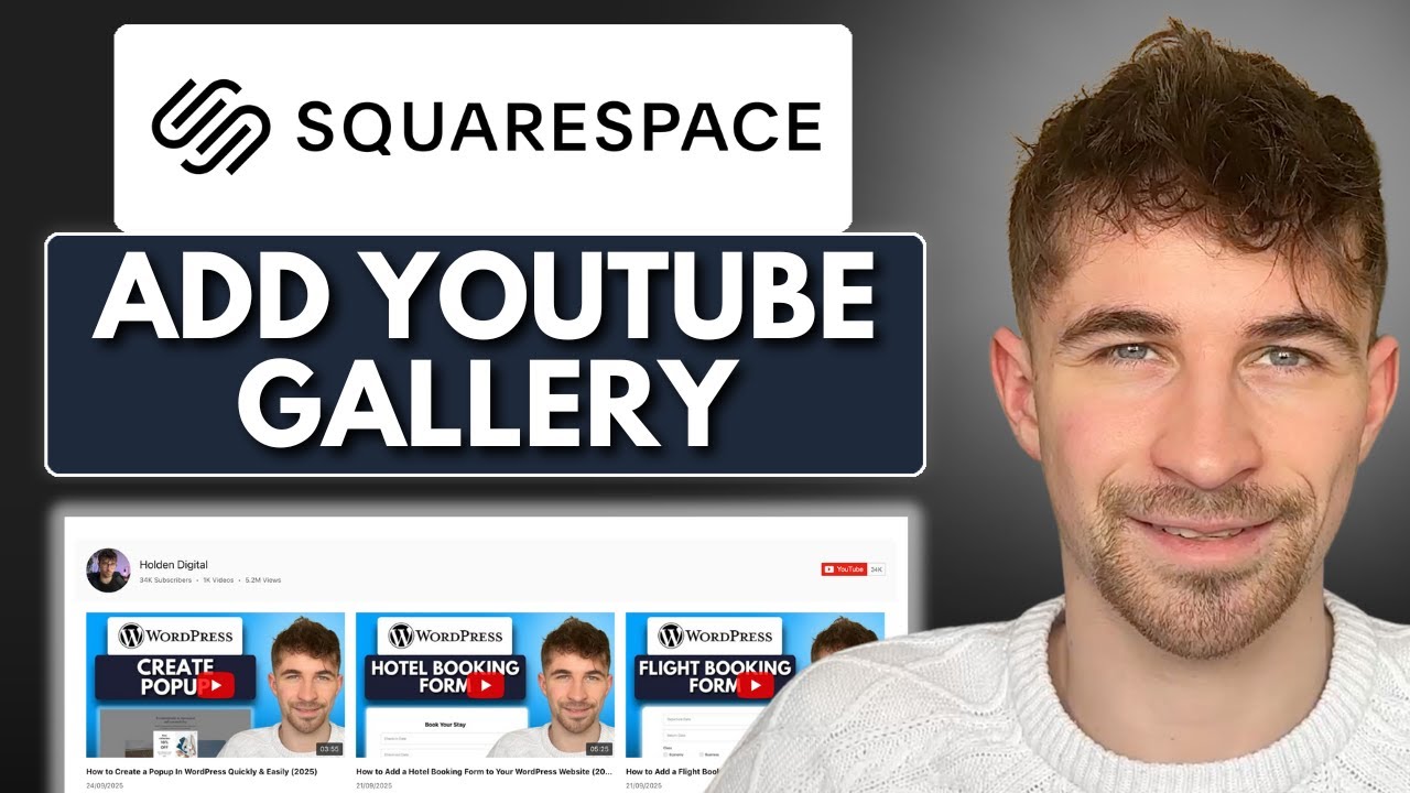 You are currently viewing How to Embed a YouTube Gallery on Squarespace (2025)