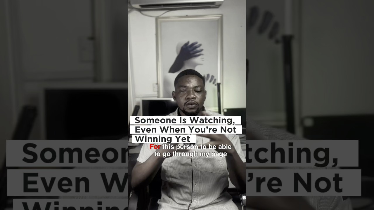 You are currently viewing For someone to go through my page, watch my videos, check my profile